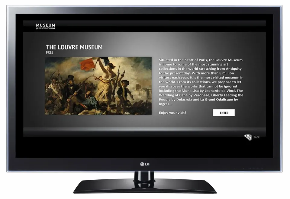 A smart TV