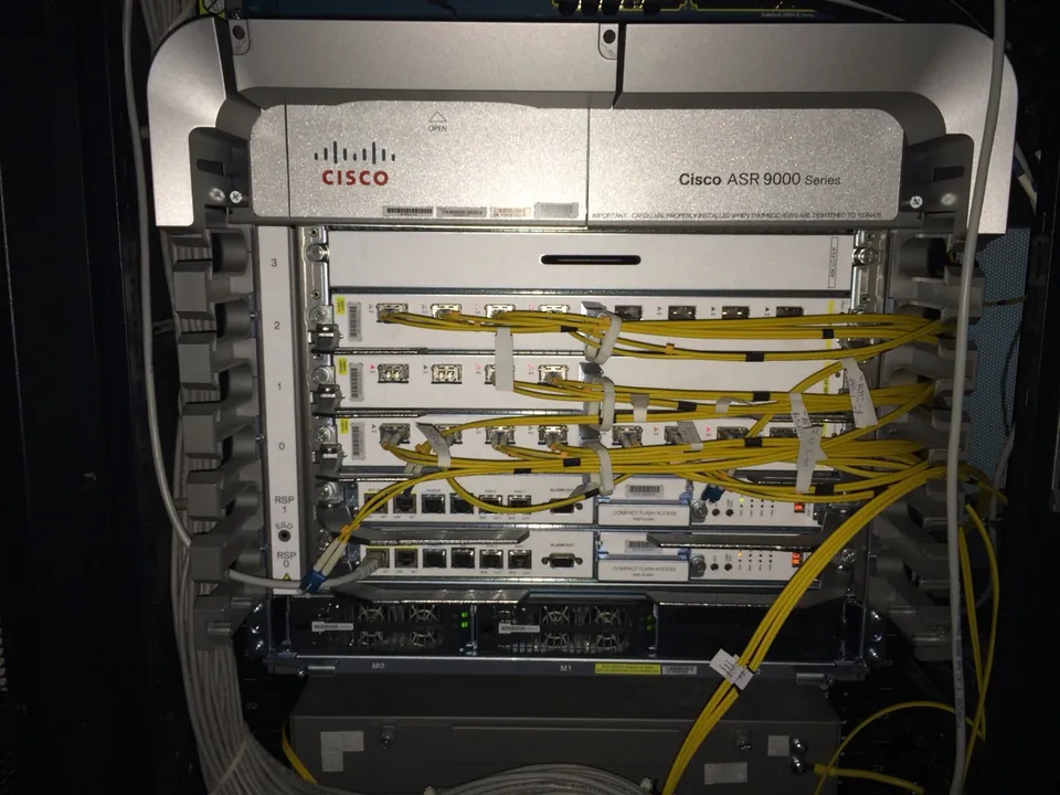 Network router feeding your IPTV stream